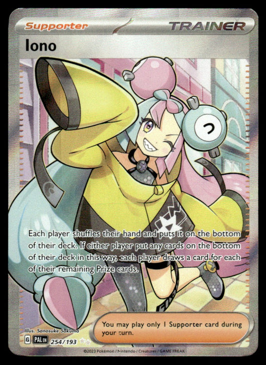 Iono 254/193 - Paldea Evolved - Scarlet & Violet