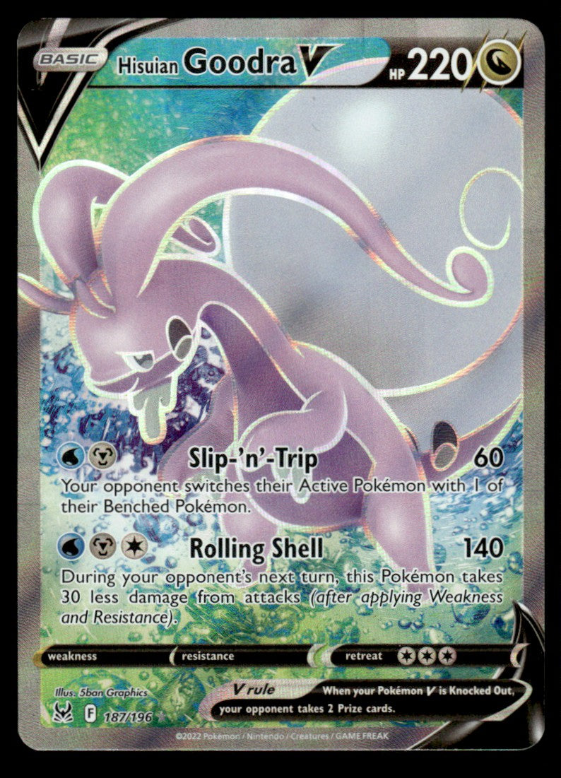 Hisuian Goodra V 187/196 - Lost Origin - Sword & Shield