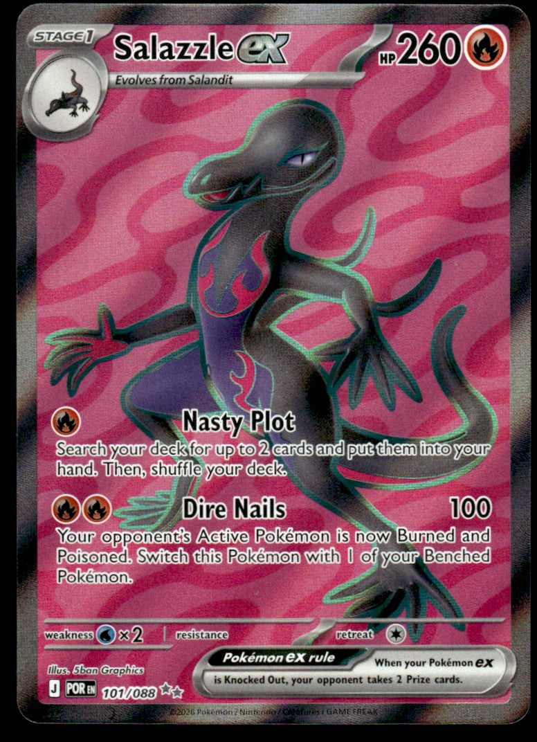 Salazzle ex 101/088 - Perfect Order - Mega Evolution