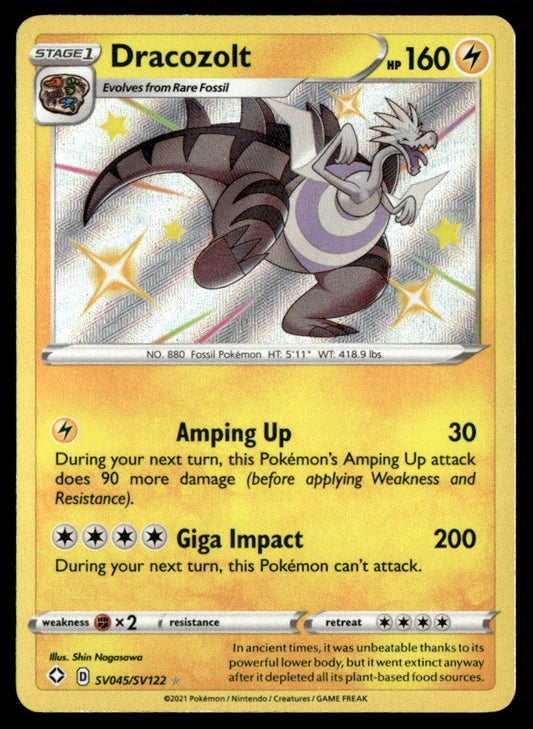 Dracozolt SV045/SV122 - Shining Fates - Sword & Shield