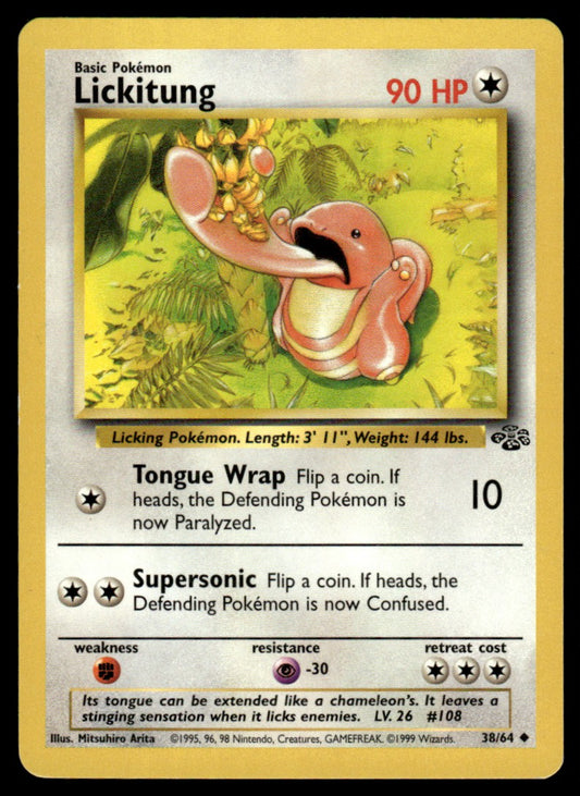 LP Lickitung 38 No Holo - Jungle