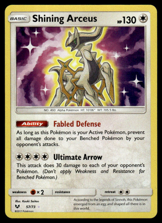 Shining Arceus - NM - 57 - Shining Legends