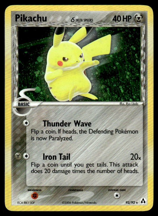 LP - Pikachu (Dela Species) 93 - Holo - Legend Maker