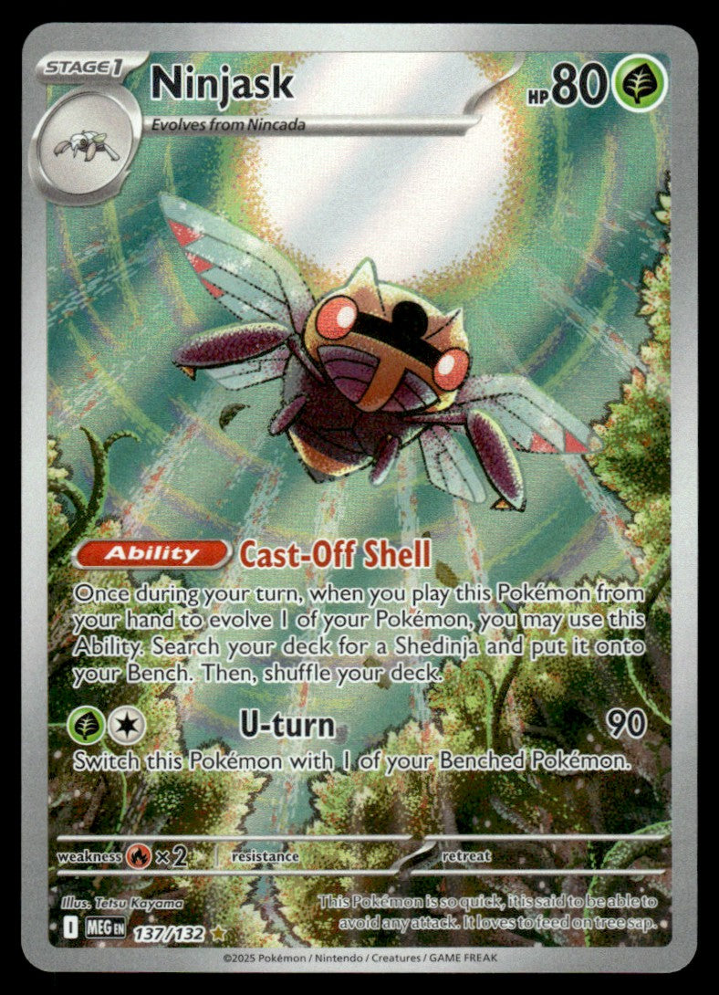 Ninjask 137/132 - Mega Evolution Base Set - Mega Evolution