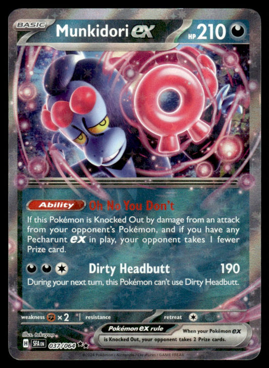 Munkidori ex 037/064 - Shrouded Fable - Scarlet & Violet
