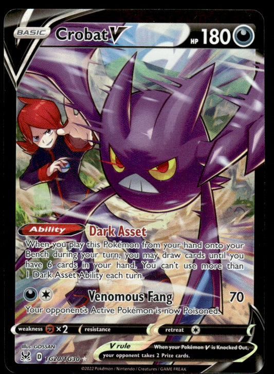 Crobat V TG20/TG30 - Lost Origin - Trainer Gallery - Sword & Shield