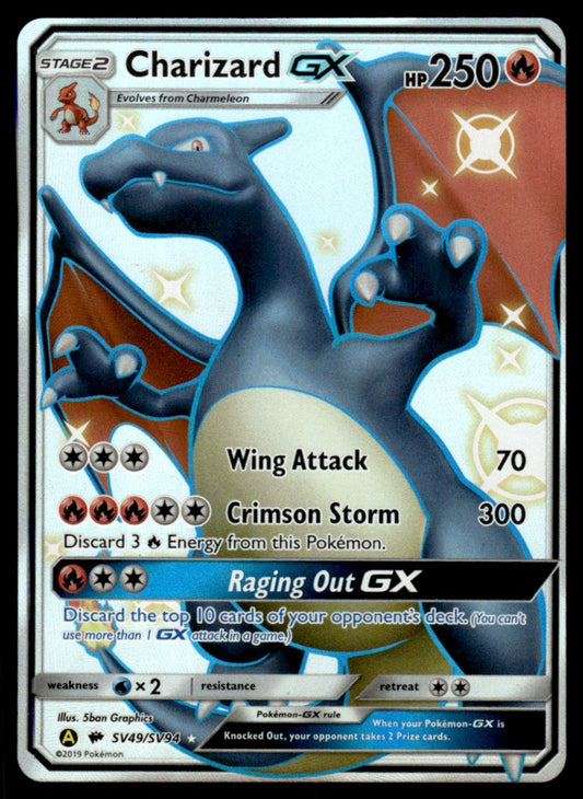 HP Charizard-GX SV49 - Burning Shadows