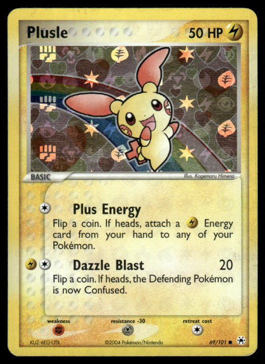 NM - Plusle 69 - Reverse - Hidden Legends