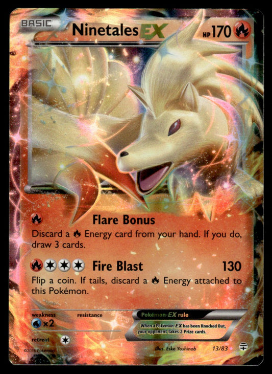 Ninetales-EX - NM - 13 - Generations