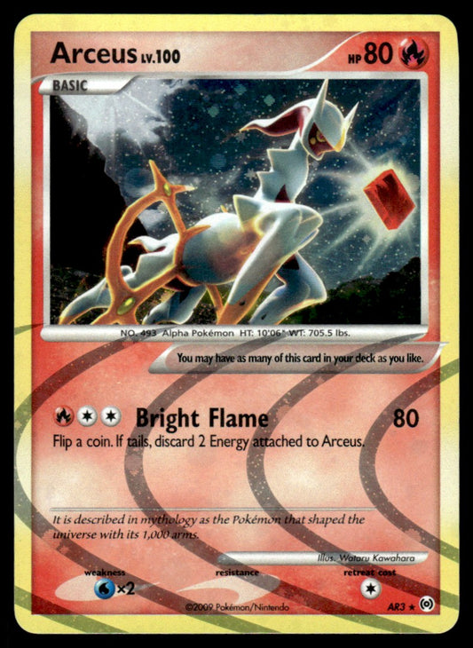 LP - Arceus AR3 - Holo - Arceus