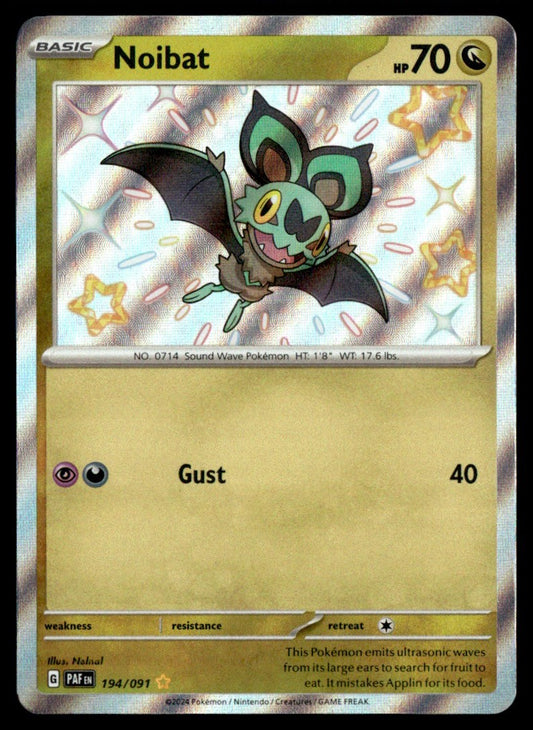 Noibat 194/091 - Paldean Fates - Scarlet & Violet