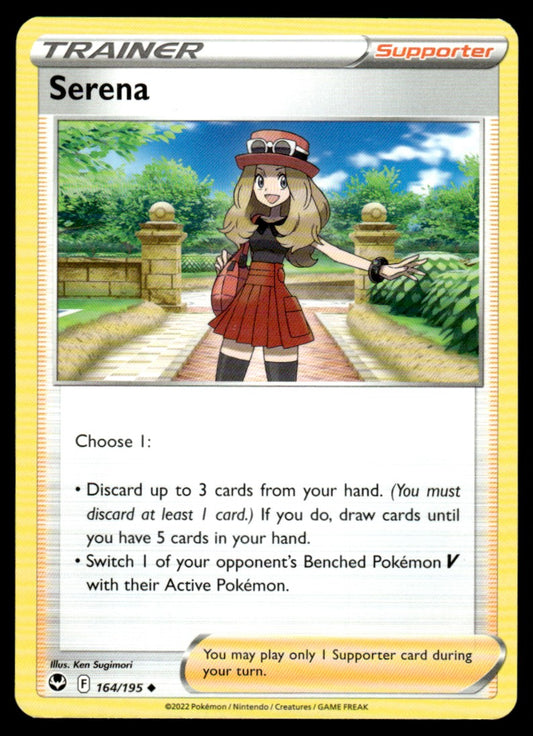 Serena 164/195 Uncomon - Silver Tempest - Sword & Shield