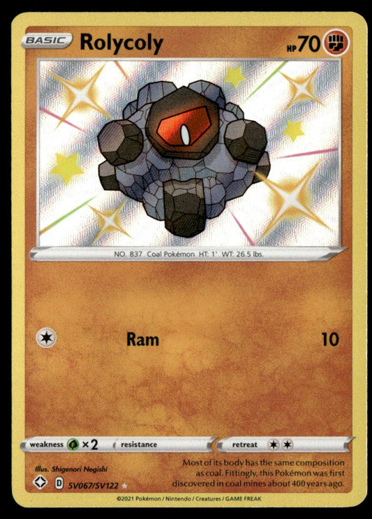 Rolycoly SV067/SV122 - Shining Fates - Sword & Shield