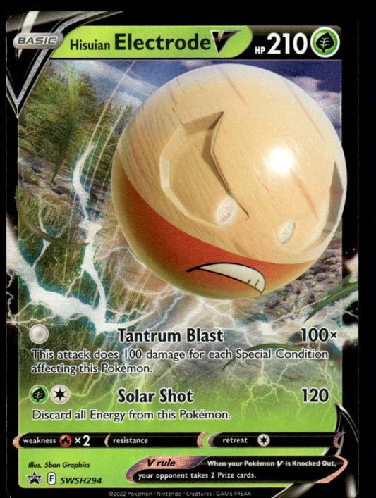 Hisuian Electrode V SWSH294 - Sword & Shield Promos - Sword & Shield