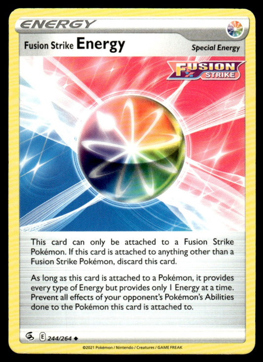 Fusion Strike Energy 244/264 Uncomon - Fusion Strike - Sword & Shield