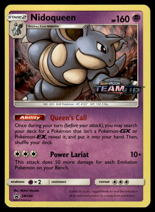 NM - Nidoqueen SM160 - Holo - Sun & Moon Promos