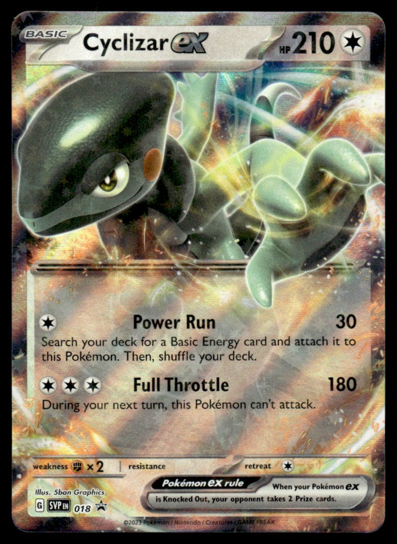 Cyclizar ex 018/PRSV - Scarlet & Violet Promos - Scarlet & Violet