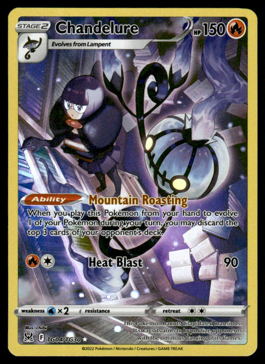 Chandelure TG04/TG30 - Lost Origin - Trainer Gallery - Sword & Shield