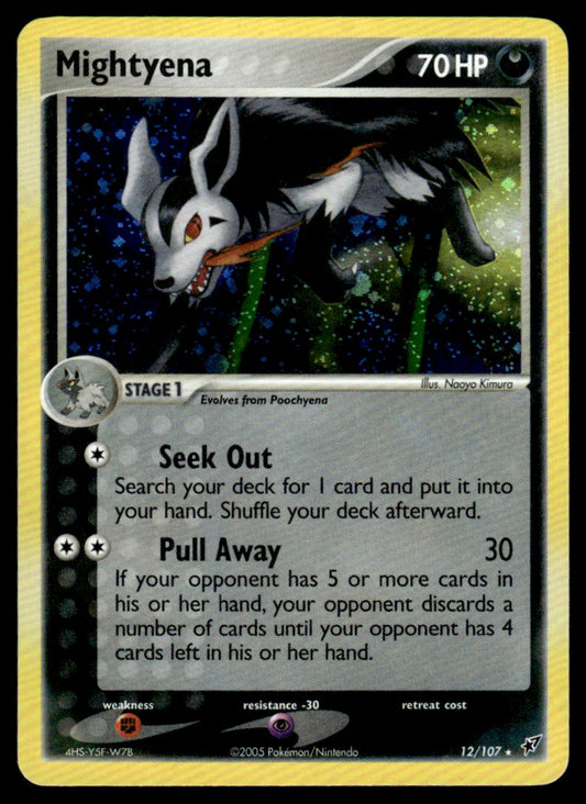 NM - Mightyena 12 - Holo - Deoxys
