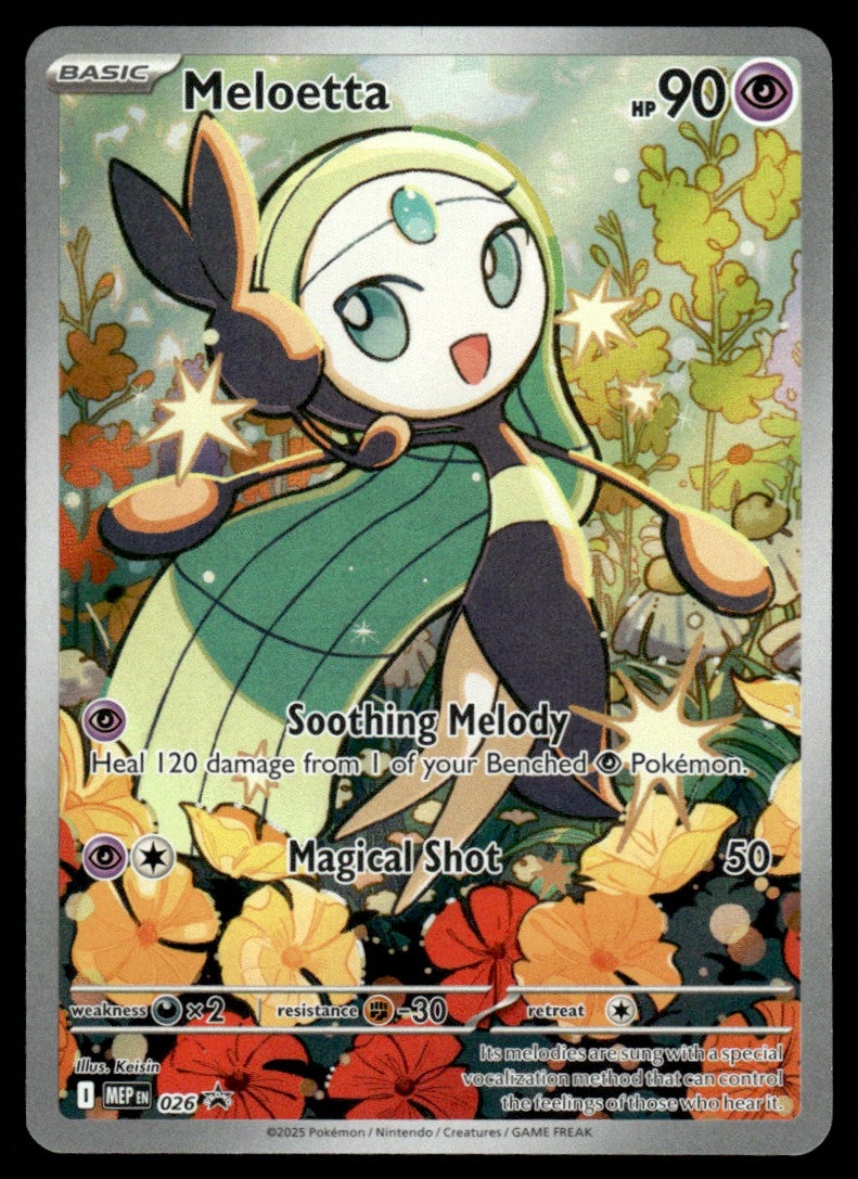 Meloetta 026 - Mega Evolution Promo - Mega Evolution