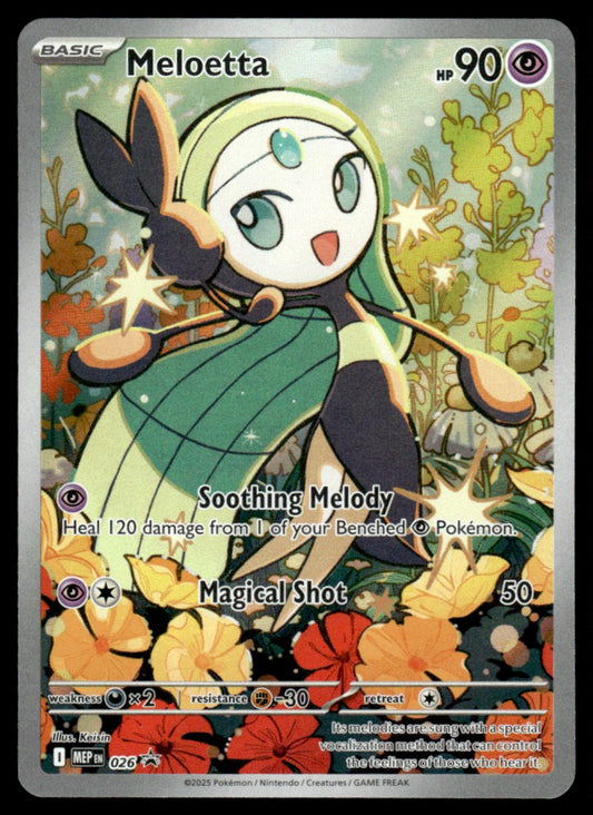 Meloetta 026 - Mega Evolution Promo - Mega Evolution