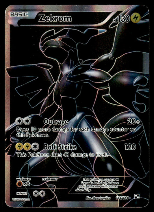 Zekrom - LP - 114 - Black and White