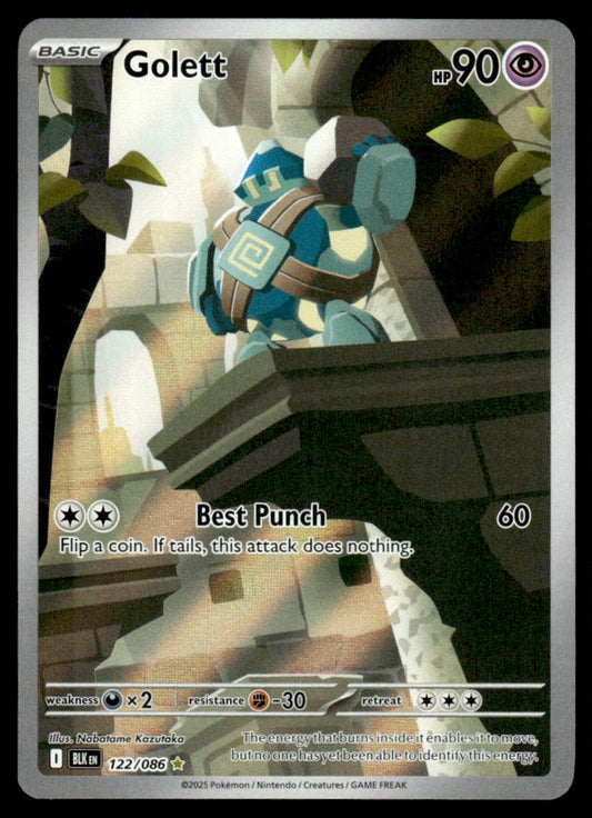 Golett 122/086 - Black Bolt - Scarlet & Violet