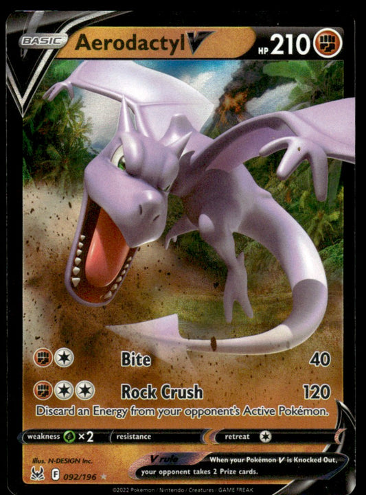Aerodactyl V 092/196 - Lost Origin - Sword & Shield