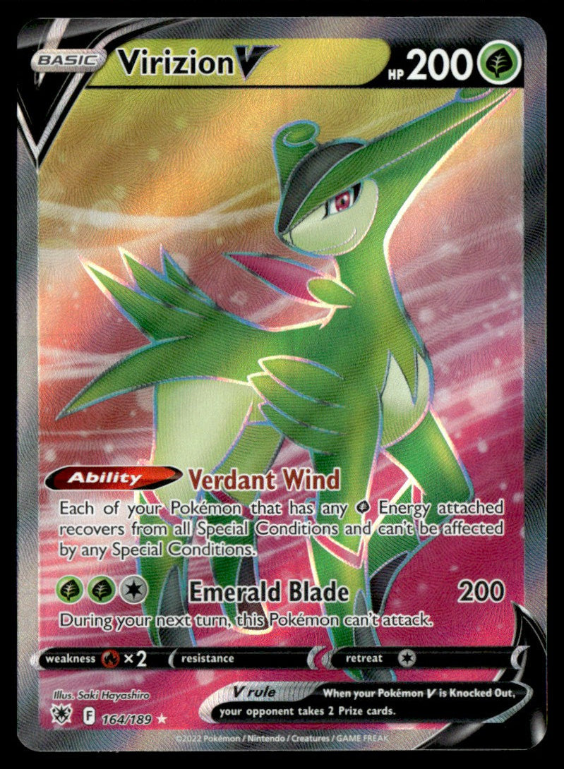 Virizion V 164/189 - Astral Radiance - Sword & Shield