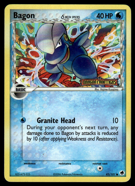 NM - Bagon (Dela Species) 43 - Reverse - Dragon Frontiers