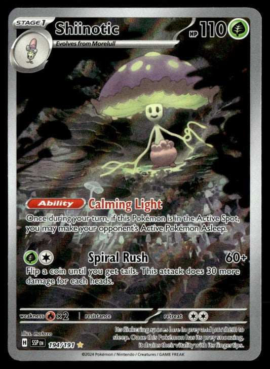 Shiinotic 194/191 - Surging Sparks - Scarlet & Violet