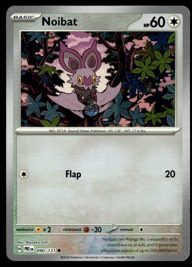 Noibat (Poke Ball Pattern) 090/131 - Prismatic Evolutions - Scarlet & Violet