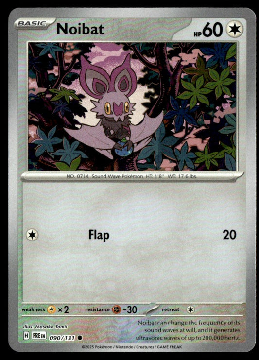 Noibat (Poke Ball Pattern) 090/131 - Prismatic Evolutions - Scarlet & Violet