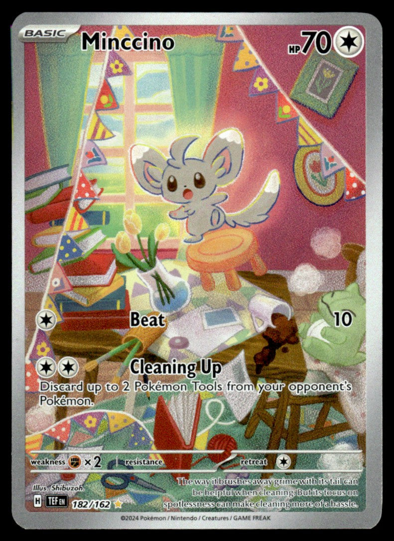 Minccino 182/162 - Temporal Forces - Scarlet & Violet