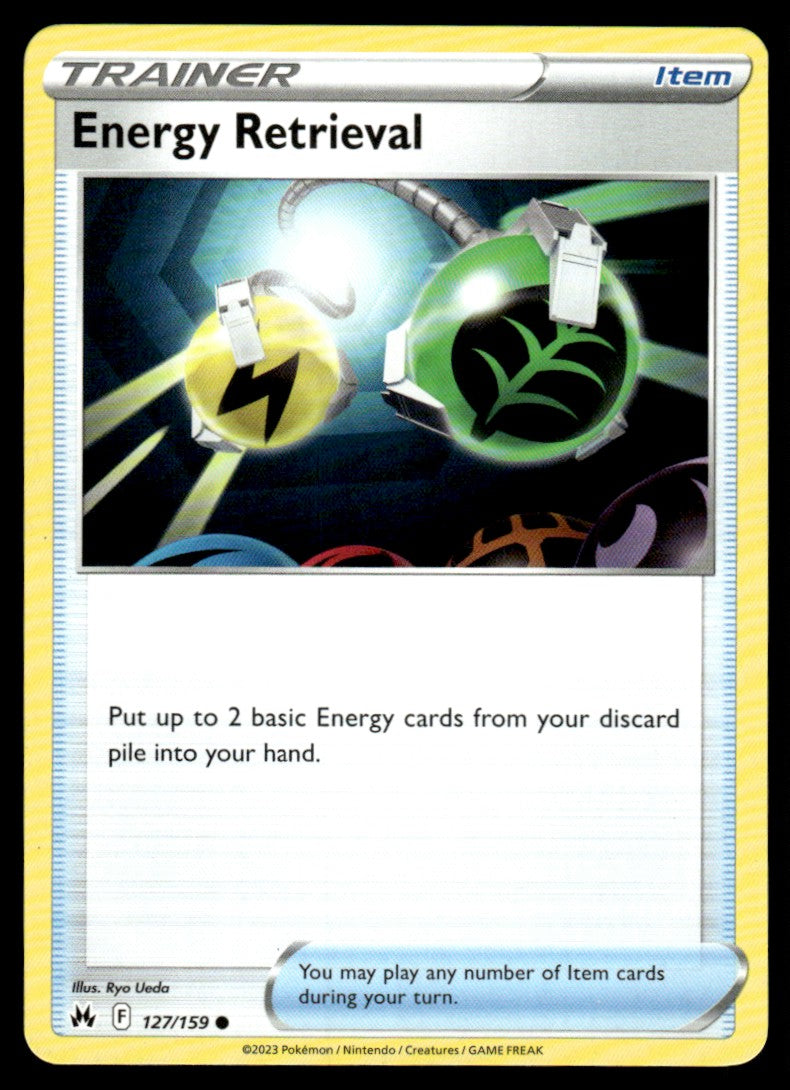 Energy Retrieval 127/159 Comun - Crown Zenith - Sword & Shield