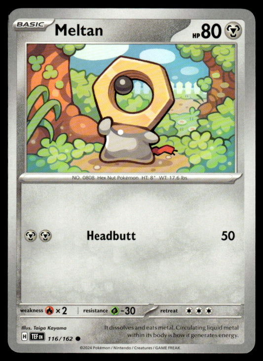 Meltan 116/162 Comun - Temporal Forces - Scarlet & Violet