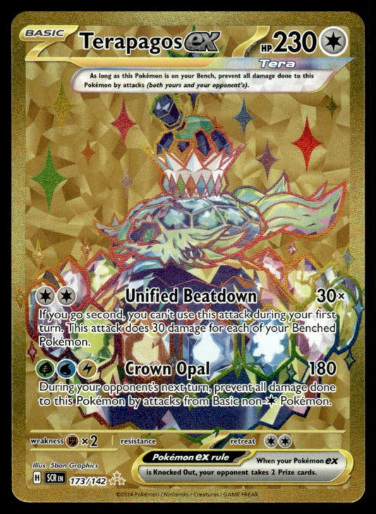 Terapagos ex 173/142 - Stellar Crown - Scarlet & Violet