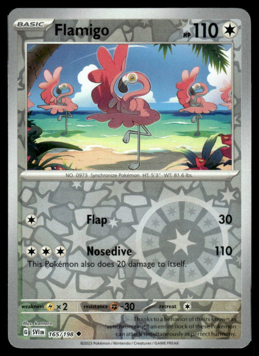 Flamigo 165/198 Reverse - Scarlet & Violet Base Set - Scarlet & Violet