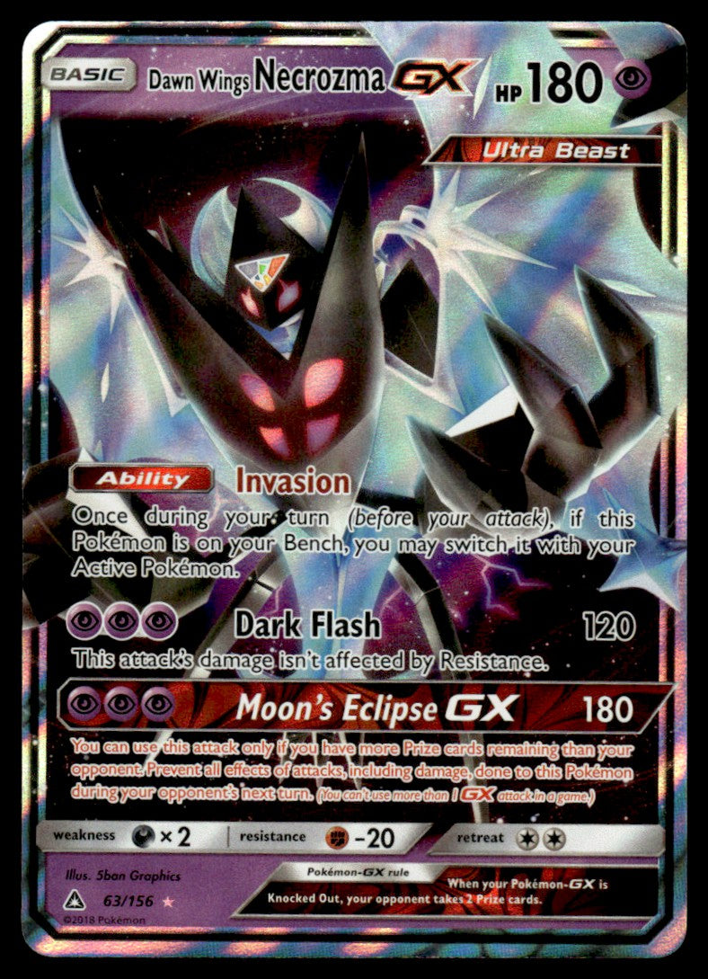 Dawn Wings Necrozma-GX - NM - 63 - Ultra Prism
