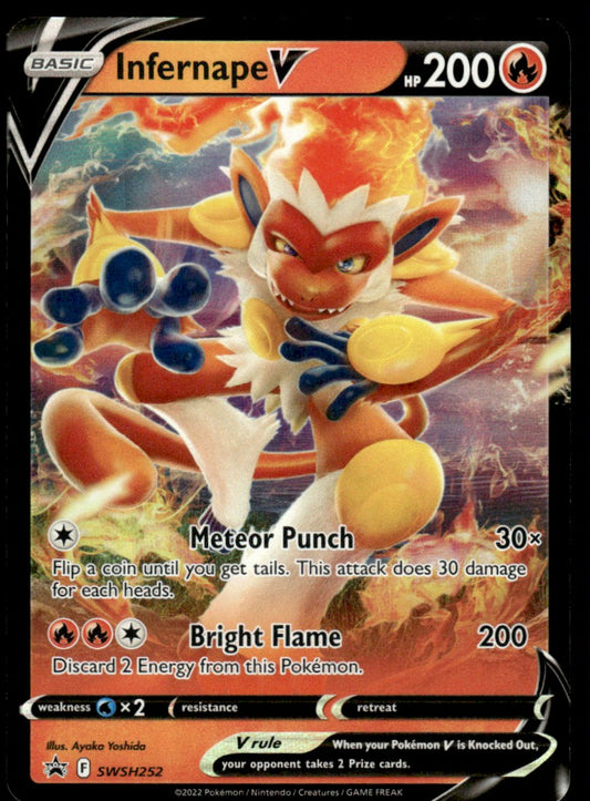 Infernape V SWSH252/PRSS - Sword & Shield Promos - Sword & Shield