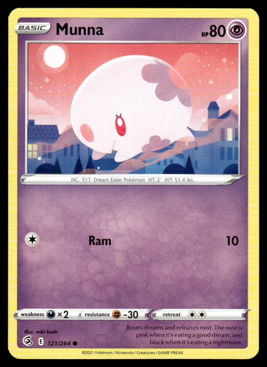 Munna 121/264 Comun - Fusion Strike - Sword & Shield