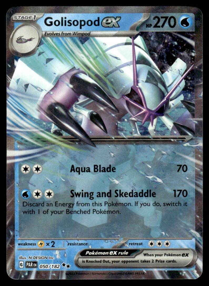 Golisopod ex 050/182 - Paradox Rift - Scarlet & Violet