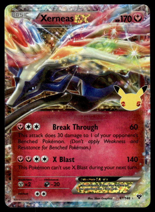 Xerneas EX 097/025 - Celebrations Classic Collection - Sword & Shield