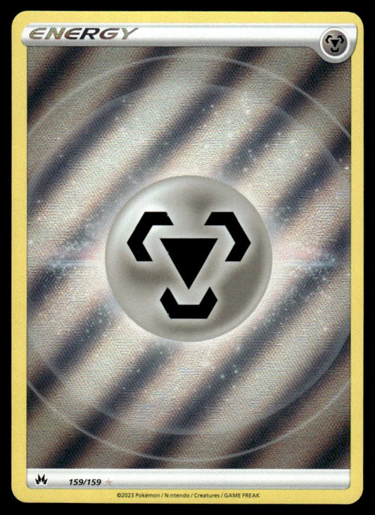 Metal Energy (Texture Full Art) 159/159 - Crown Zenith - Sword & Shield