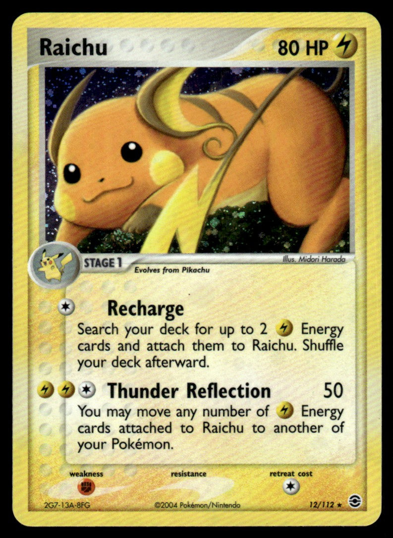 LP - Raichu 12 - Holo - FireRed & LeafGreen