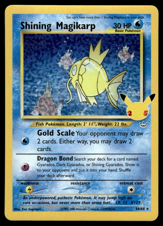 Shining Magikarp 066/025 - Celebrations Classic Collection - Sword & Shield