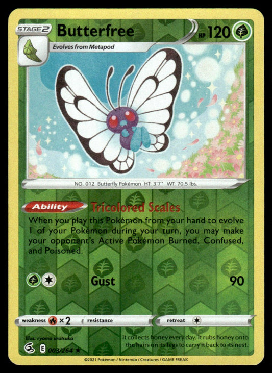 Butterfree 003/264 Reverse - Fusion Strike - Sword & Shield