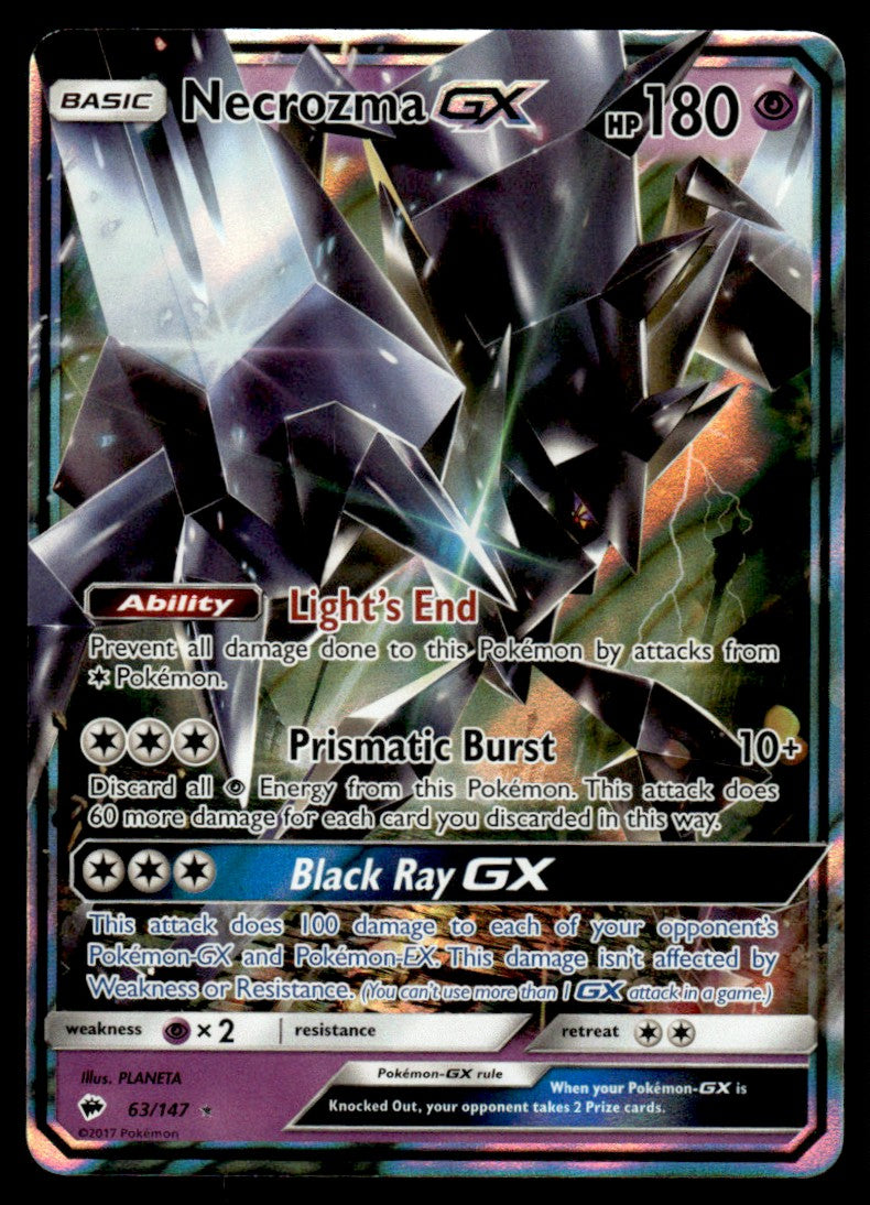 NM Necrozma-GX 63 - Burning Shadows