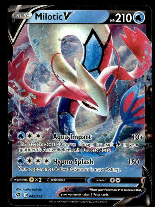 Milotic V 043/192 - Rebel Clash - Sword & Shield
