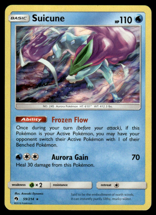LP - Suicune 59 - Holo - Lost Thunder